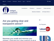 Tablet Screenshot of intelligentinvestments.biz